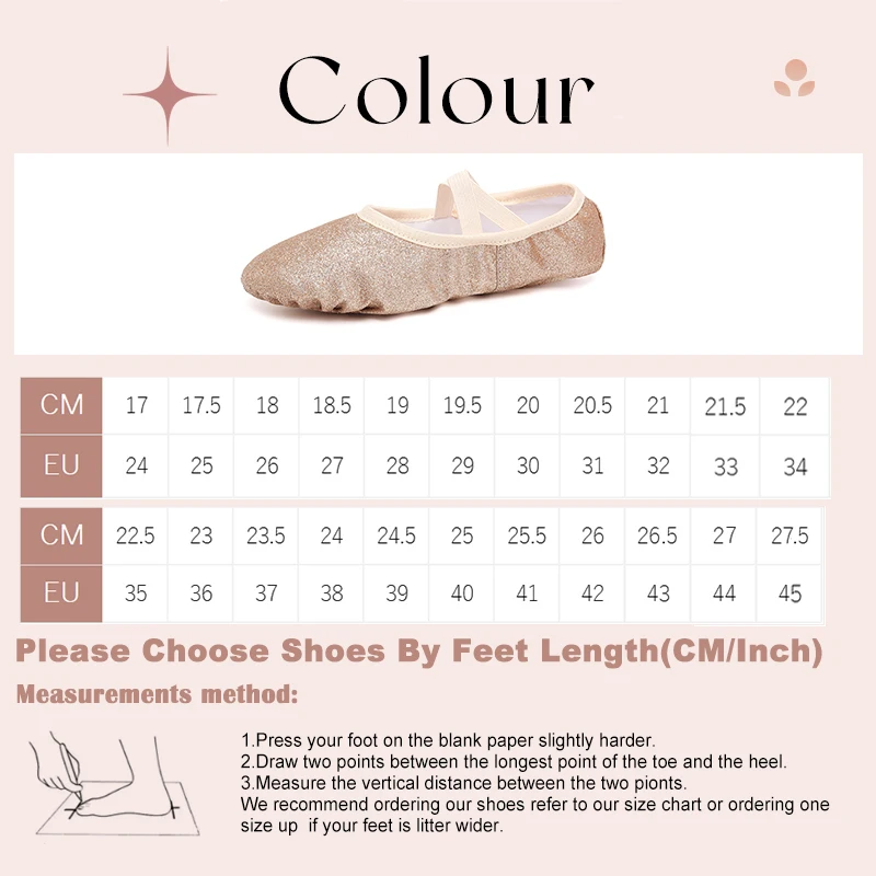 Children Ballet Dance Shoes Glitter Lace Up Free Golden Dance Shoes Adult Women Soft Soled Practice Shoes Cat Paw Dance Shoes