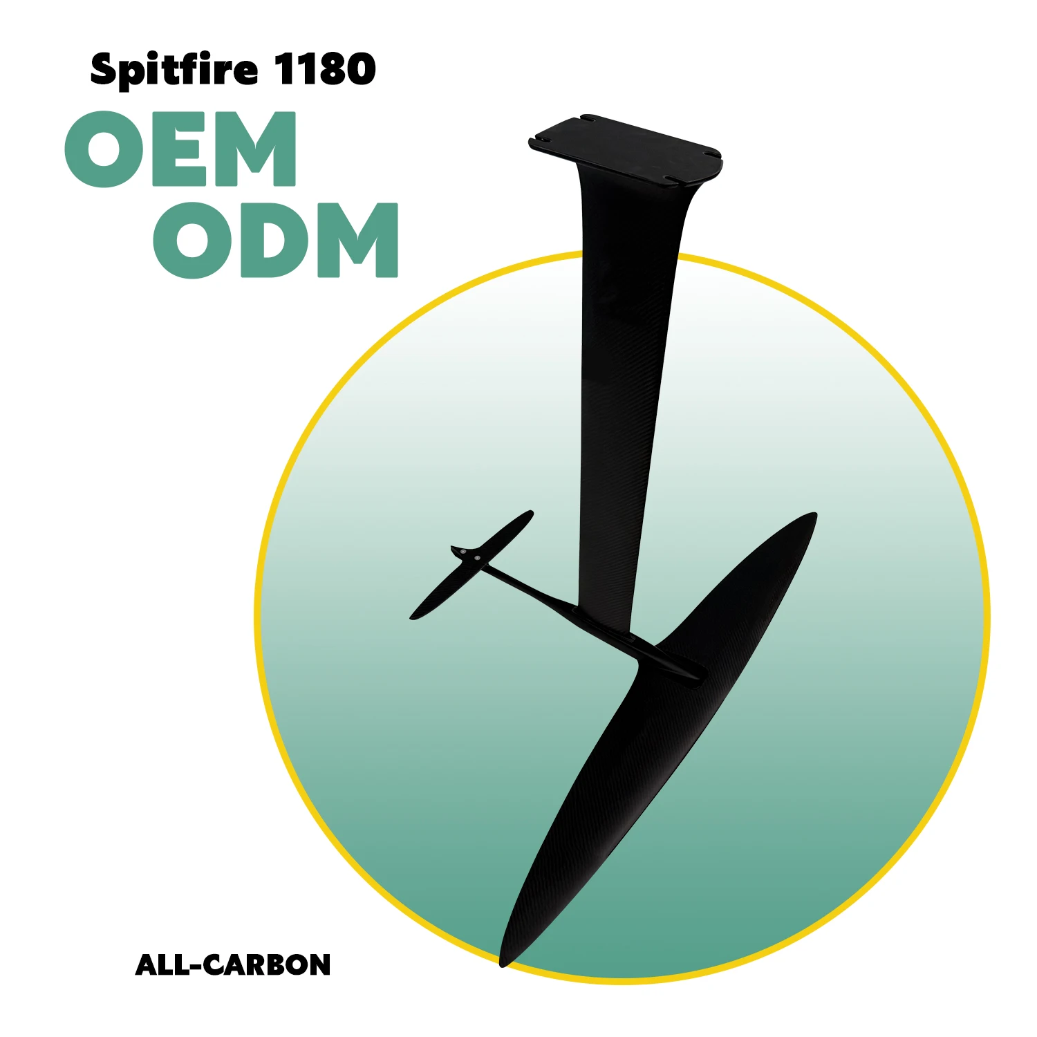 

Spitfire 1180 UHM Carbon Mast Efoil Wingfoil Sup Paddle Surfboard Wave Foil KIte For Pumping Water Play Board Surfing Hydrofoil