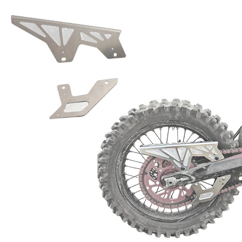 

Aluminum Alloy Chain Guard for Surron Ultra Bee Off-road Motorcycle Lightweight Transmission Protector Upper/Lower Upgrade Parts