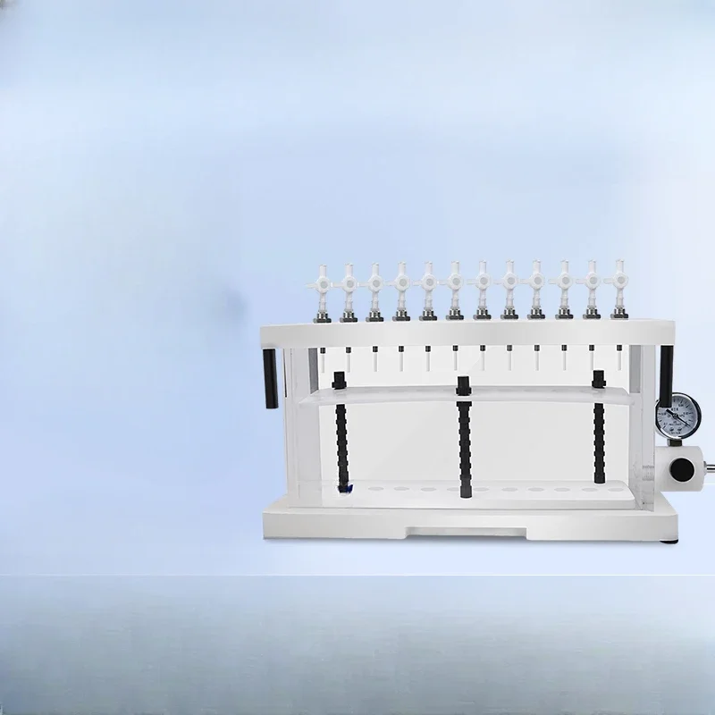 Solid phase extraction instrument 12-position 24-position glass cylinder solid phase microextraction device