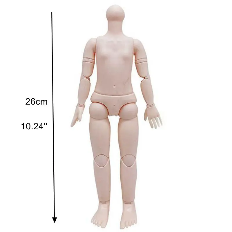 Cuerpo de Muñeca en Oferta, Accesorios para Muñecas BJD, Cuerpo Articulado Multifuncional para Muñecas, Regalo de Cumpleaños y Navidad, Juguetes