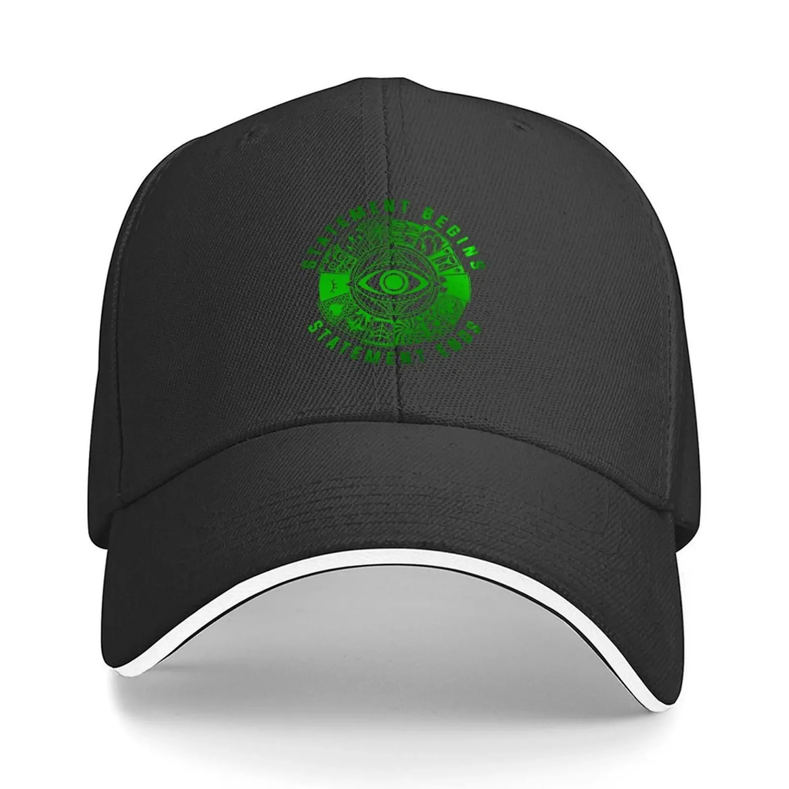 Fears Wheel - Statement Begins Statement Ends Baseball Cap tactical cap fun hats Dropshipping |-F-| Women's Beach Men's