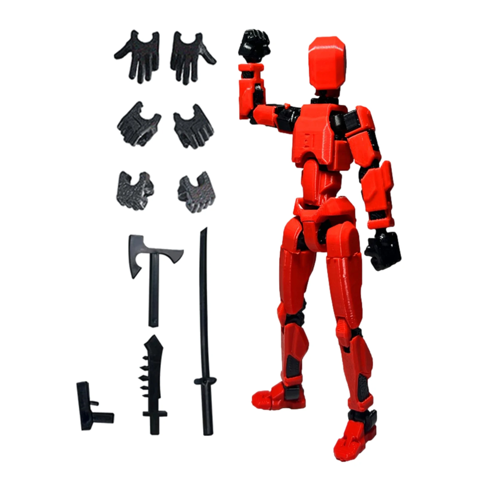1 STKS 13 Gewrichten Figuur Gelede Beweegbare Dummy Pop Diy Montage Speelgoed 3D Gedrukt Action Figure Stop Motion Animatie Dummy