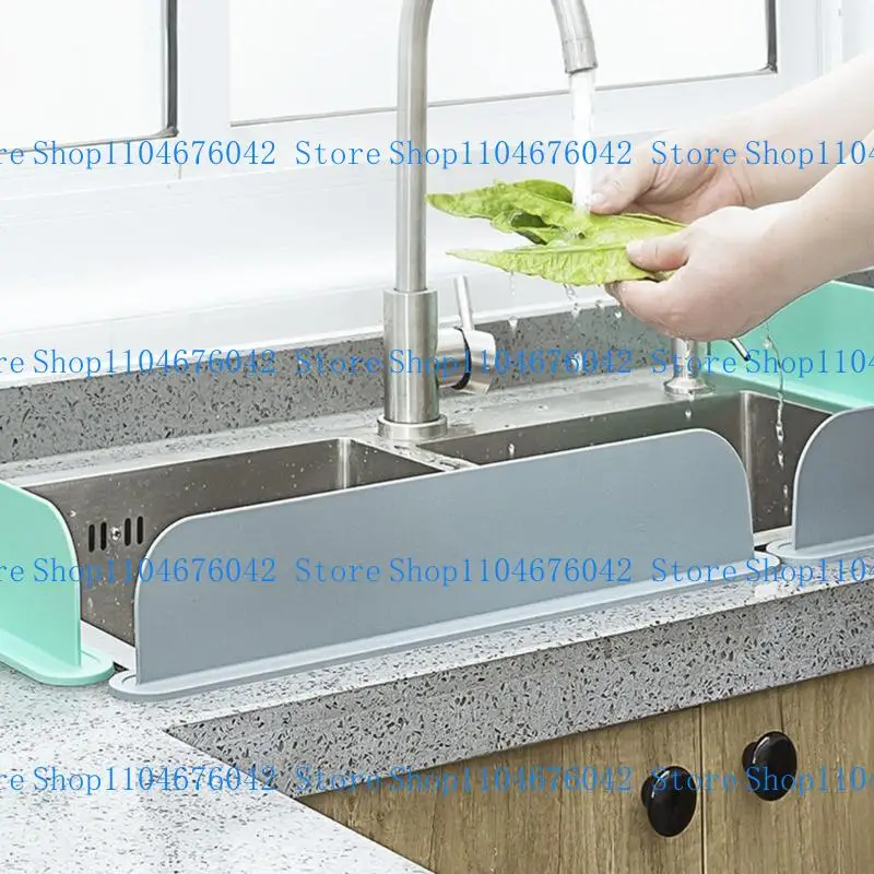 5asd Silicone Sink Splashes Guard Waterproof Cover Splatter Shield Splashes Protector for Cooking and Dishwashing Enduring