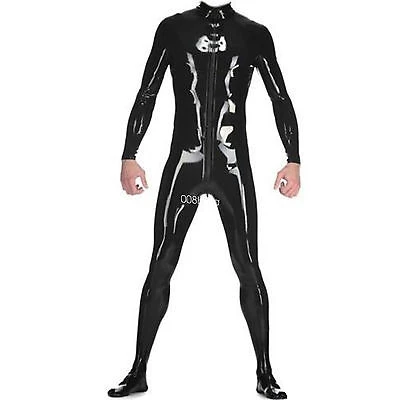 

Latex Rubber Gummi Ganzanzug Catsuit Kostüm Bodysuit Sports Tights Suit XXS-XXL