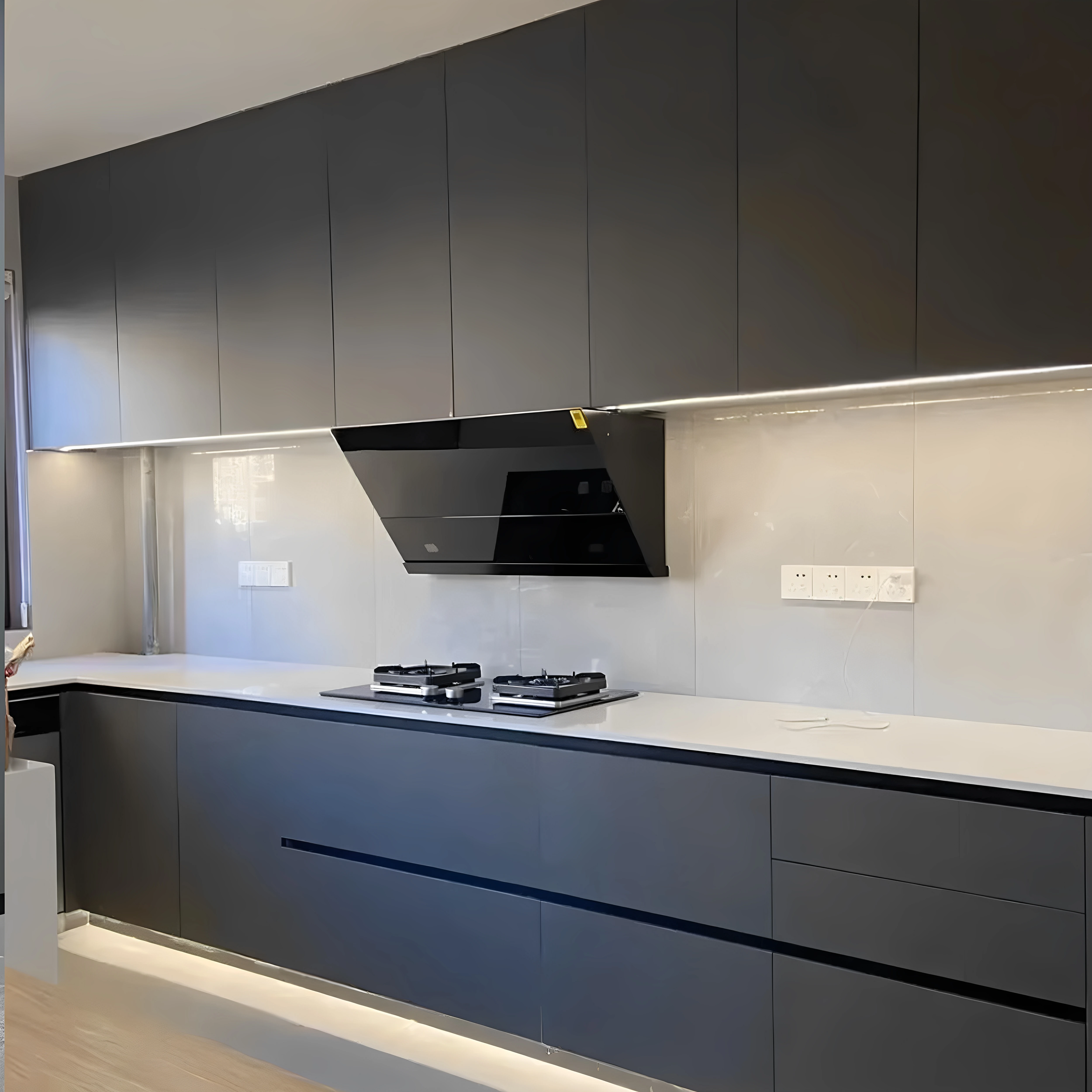 Honeycomb All-aluminum Cabinets, Kitchen Overall Home Use Cabinets, Hanging Cabinets, Simple And Modern Whole House Custom Integ