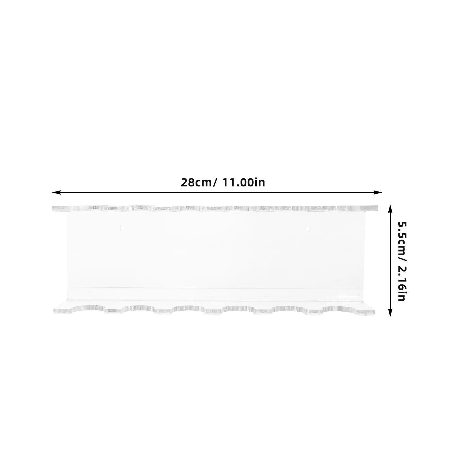Professional Laboratory Pipette Holder 6 Slot Clear Stand Space Saving Pipette Display Rack Stable Secure Storage for Experiment