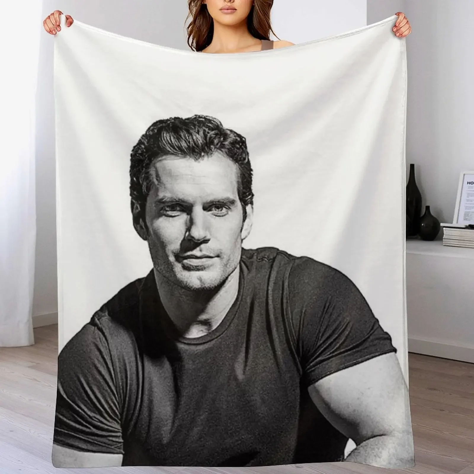 

B&W HENRY Throw Blanket Comforter Summer Beddings Beach Giant Sofa Blankets