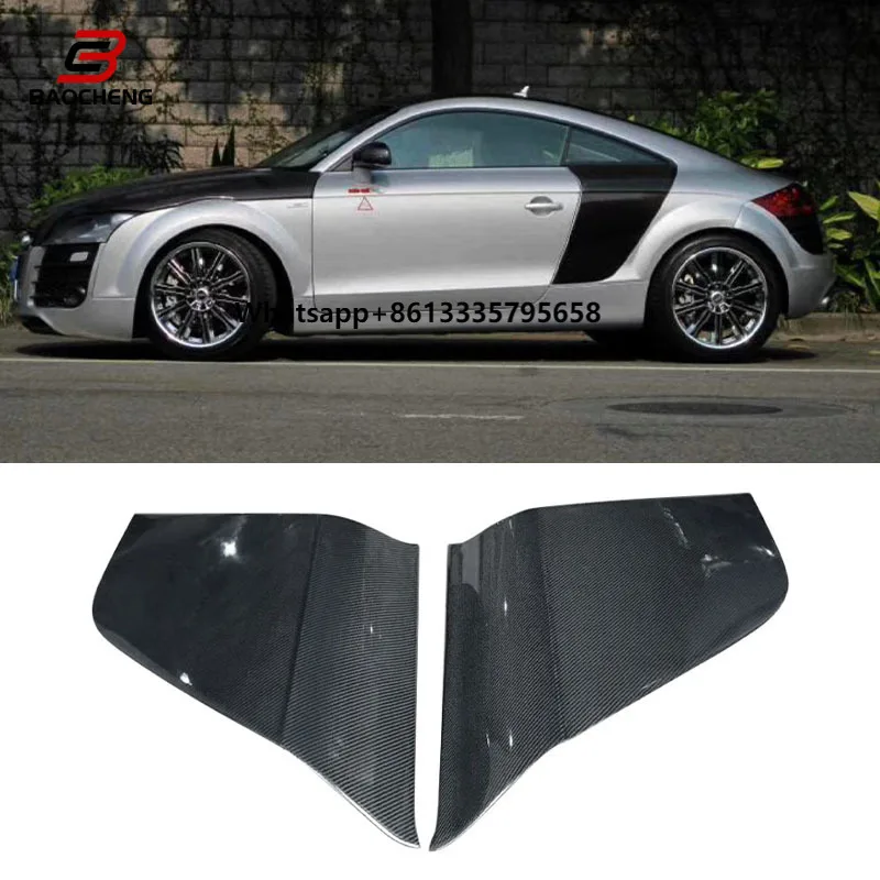 

Carbon Fiber TTS Side Door Fender Blades for TT 8J MK2 2007-2014 R8 Style Car Doors