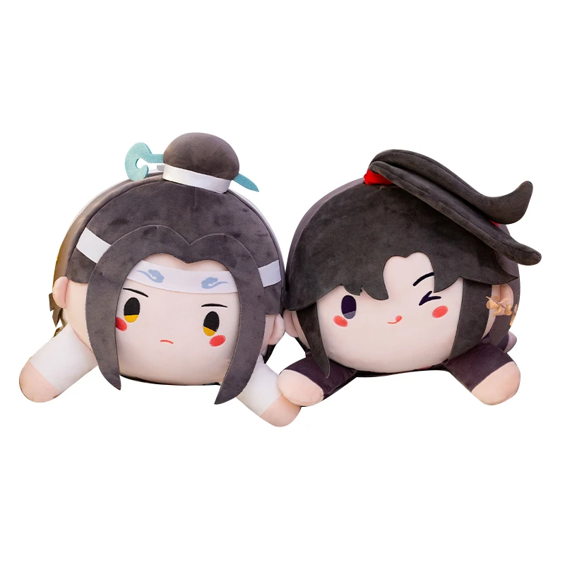 The Untamed Mo Dao Zu Shi Wei Ying Wuxian Lan Zhan Wangji Cosplay Plush Pillows Dolls Plush Doll Gifts Fans Gift Collection