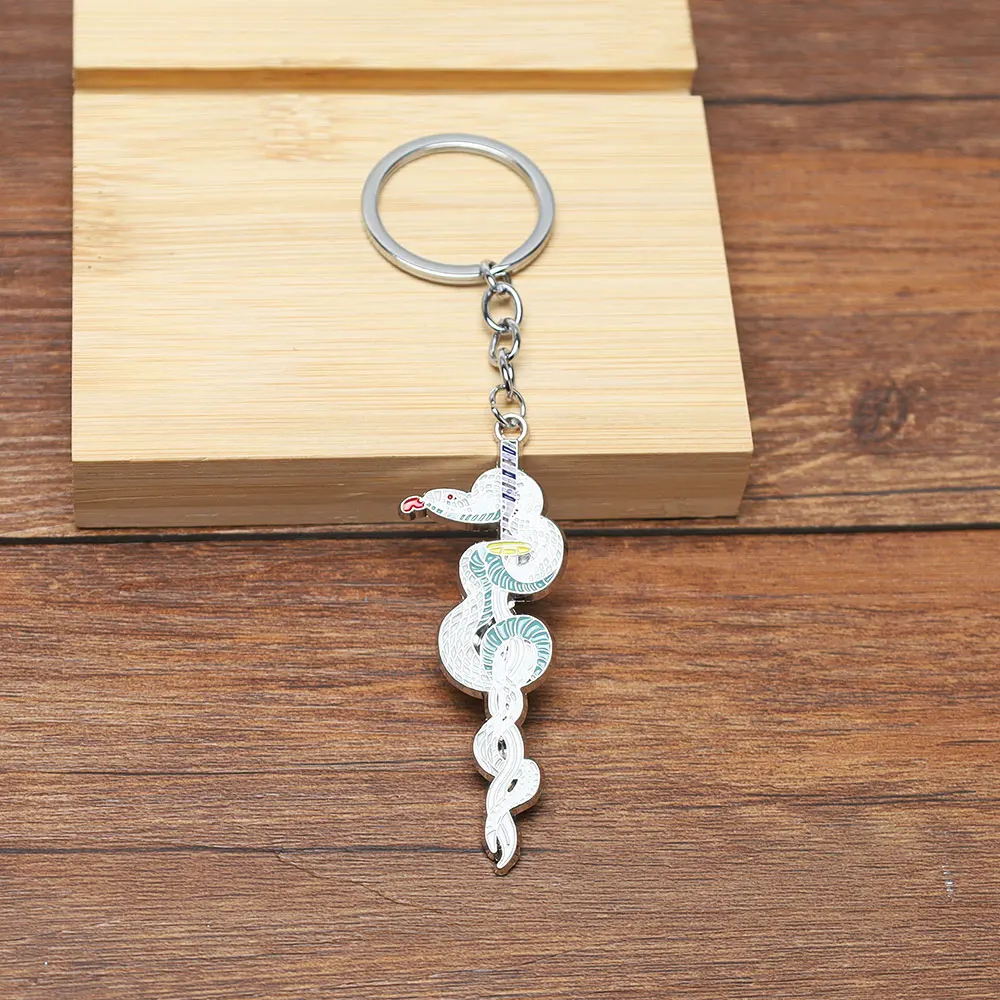 Anime quente kimetsu não yaiba chaveiro figura dos desenhos animados temático emblema mini arma pingente esmalte chaveiro cosplay lembrança jóias presente
