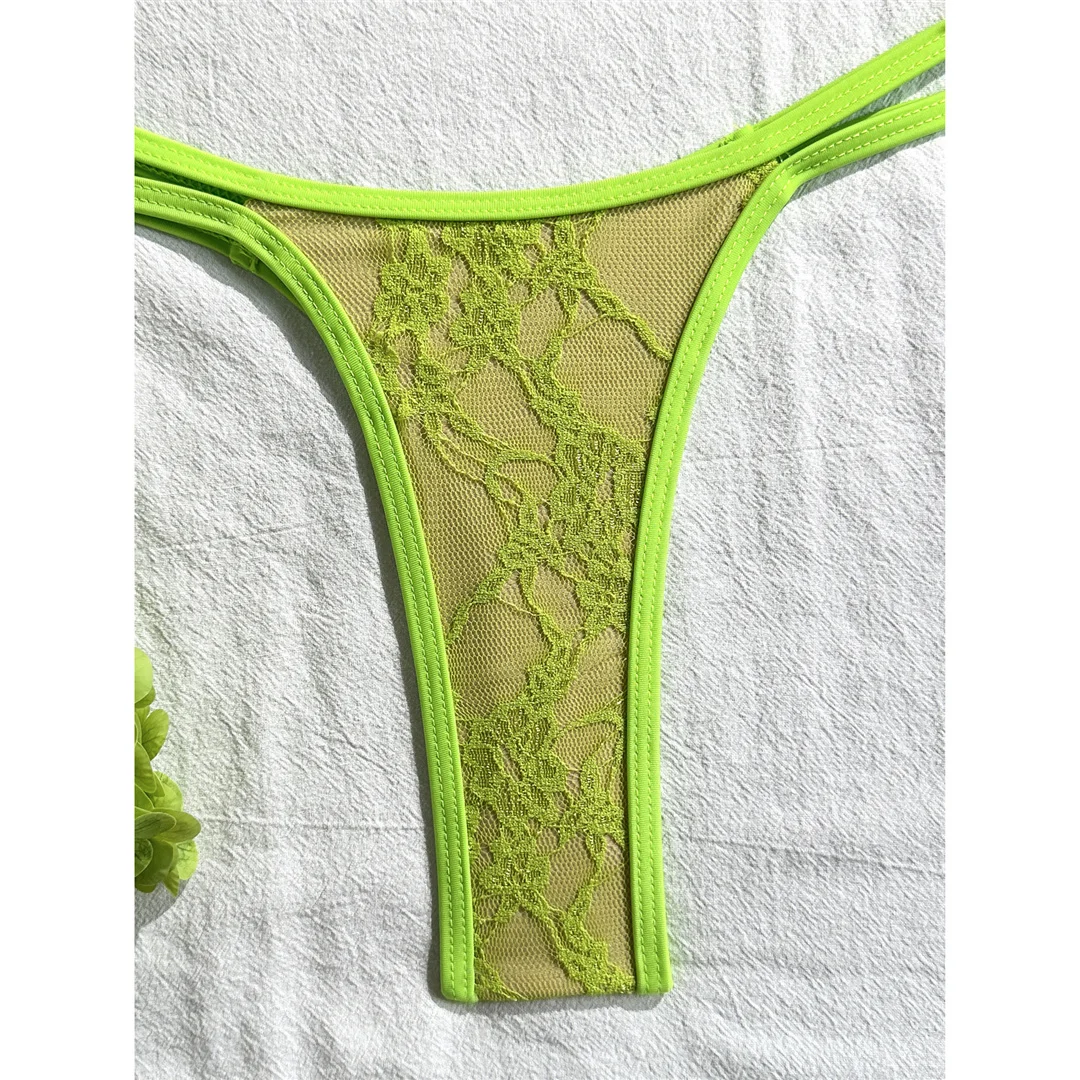 Sexy Extrem String Mini Micro Tanga Bikini Damen Badeanzug Frauen Bademode Zweiteiliger Bikini-Set Badeanzug Schwimmanzug V8373 – Detail 16