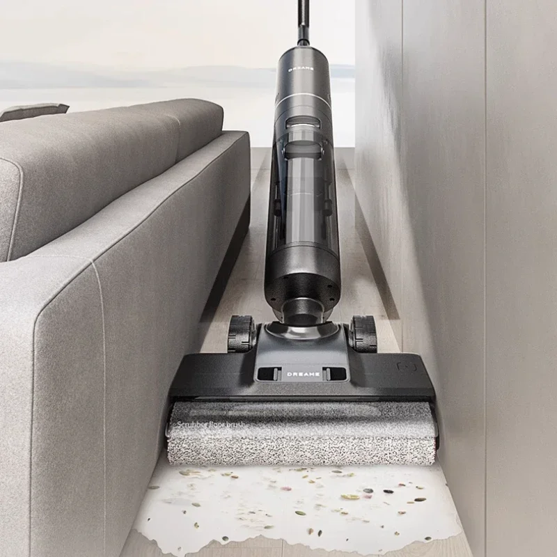 Chaimi Floor Scrubber 0 Lint Suction Mopping, Sterilization, Hot Washing, Quick Drying, Household All-in-one H20 Spinner