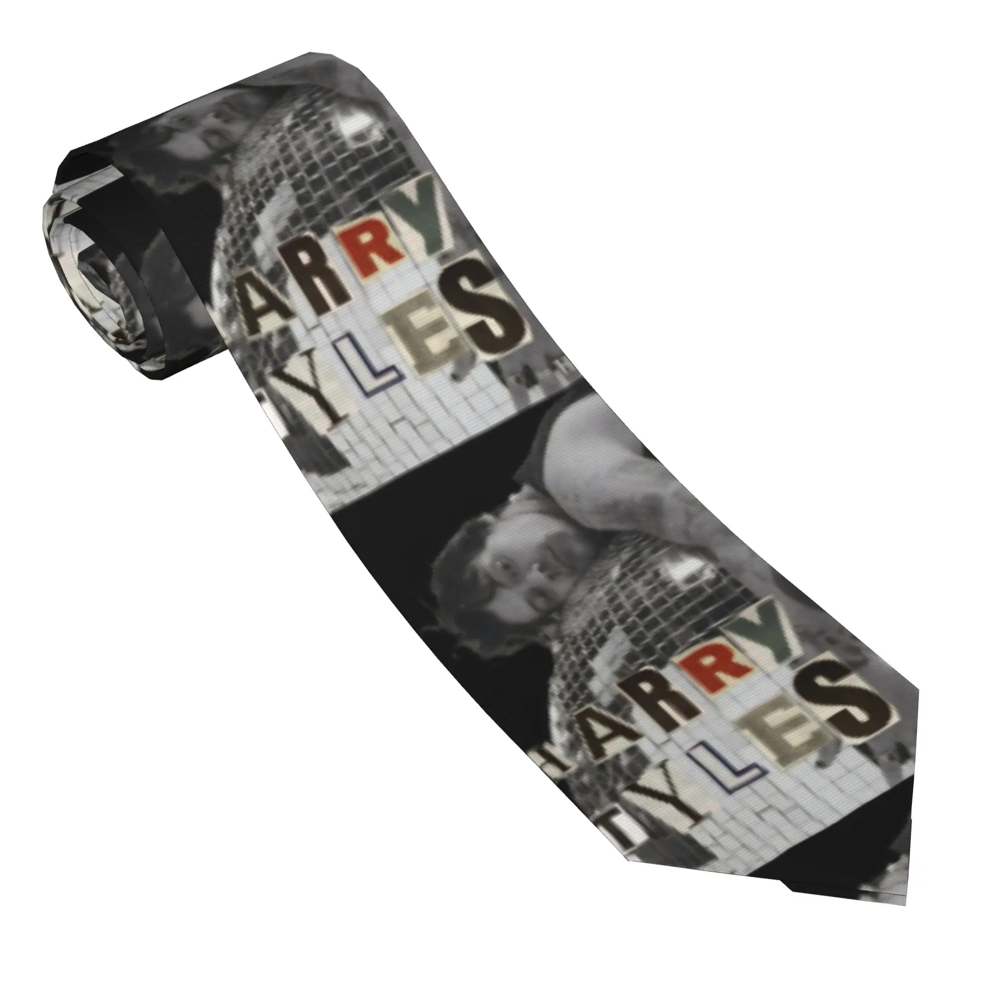Kiss All The Time Disco Music Tour Unisex Neckties Slim 8 cm Classic Harrys Music Styles  Neck Tie for Men Daily Wear Gravatas
