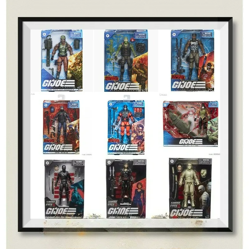 

Hasbro G.I. Joe Classified Series 6 Inch Action Figures, Snake Eyes & Cobra Trooper Multi-Figure Set, Limited Collectible