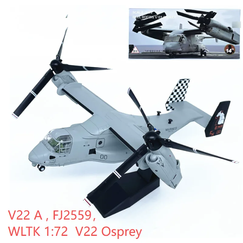 1/72 Scale Diecast Variable Wing Bell V-22 V22 Osprey Transport