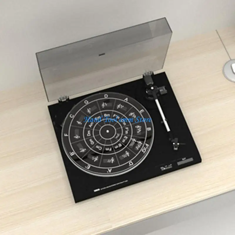 

H37F Acrylic Turntable Mat Precise Machined Acrylic Turntable Platter Mats