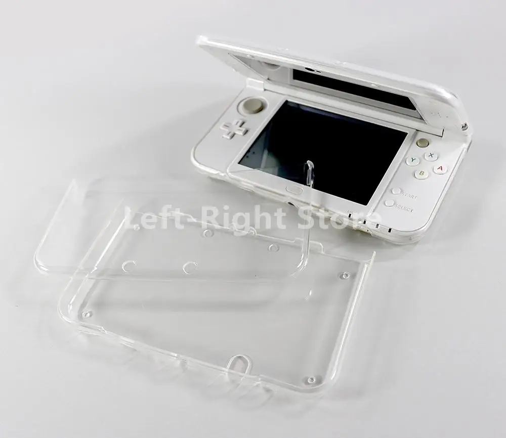10sets Clear TPU Protective Skin Case Cover shell Rubber Soft Silicone for Nintendo New 3DSXL 3DSLL NEW 3DS XL LL
