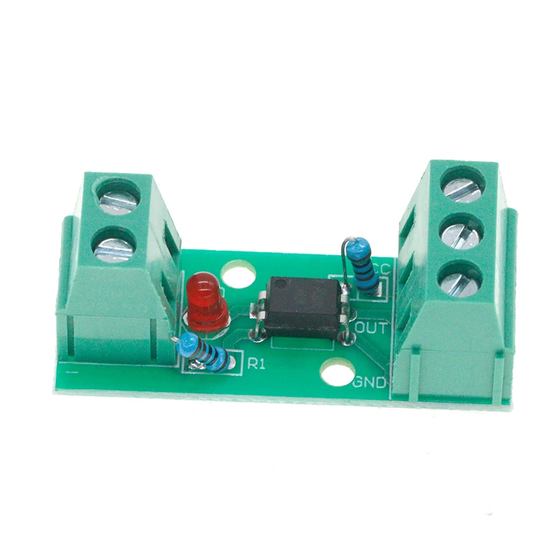PC817 EL817 12V 1CH 1 Channel Way Optocoupler Isolatie Module Board Houder Rail Plc Processors Geïsoleerde Drive Motor Omvormer