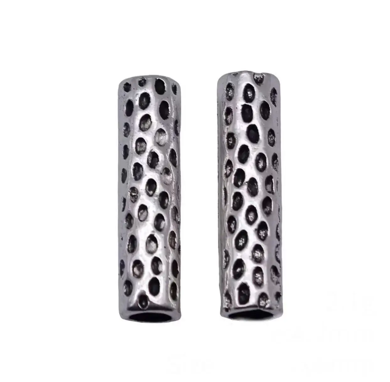 

10pcs 25x6.4x6mm ,hole 4.2mm Alloy metal long beads for handmade HW4069