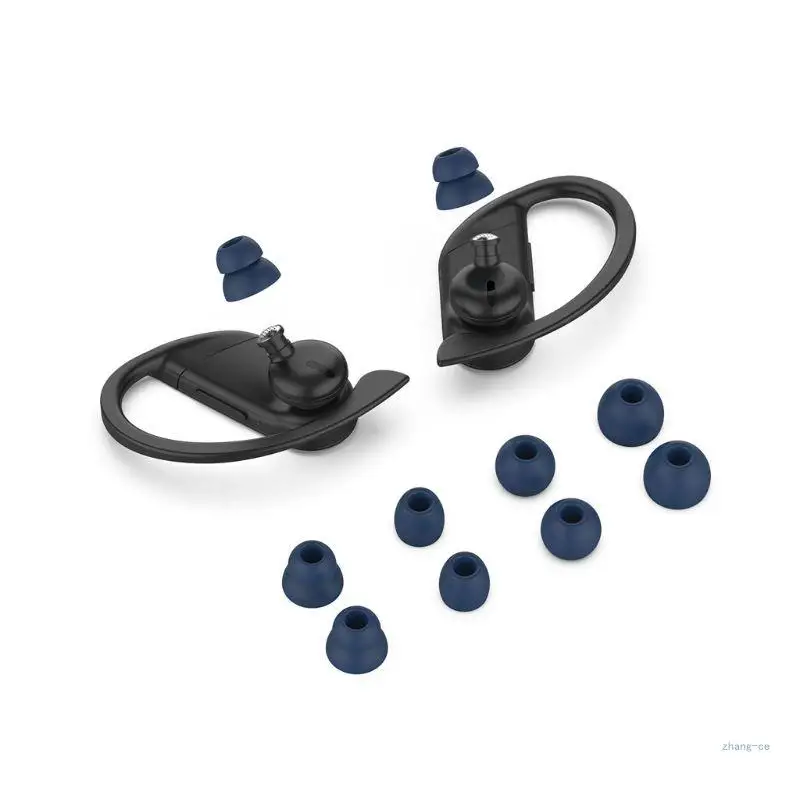 M5TD Noise Canceling Earphone Earplug Cover for Powerbeats Memory Sponge Ear Caps Universal Headphone Earpads Replacement