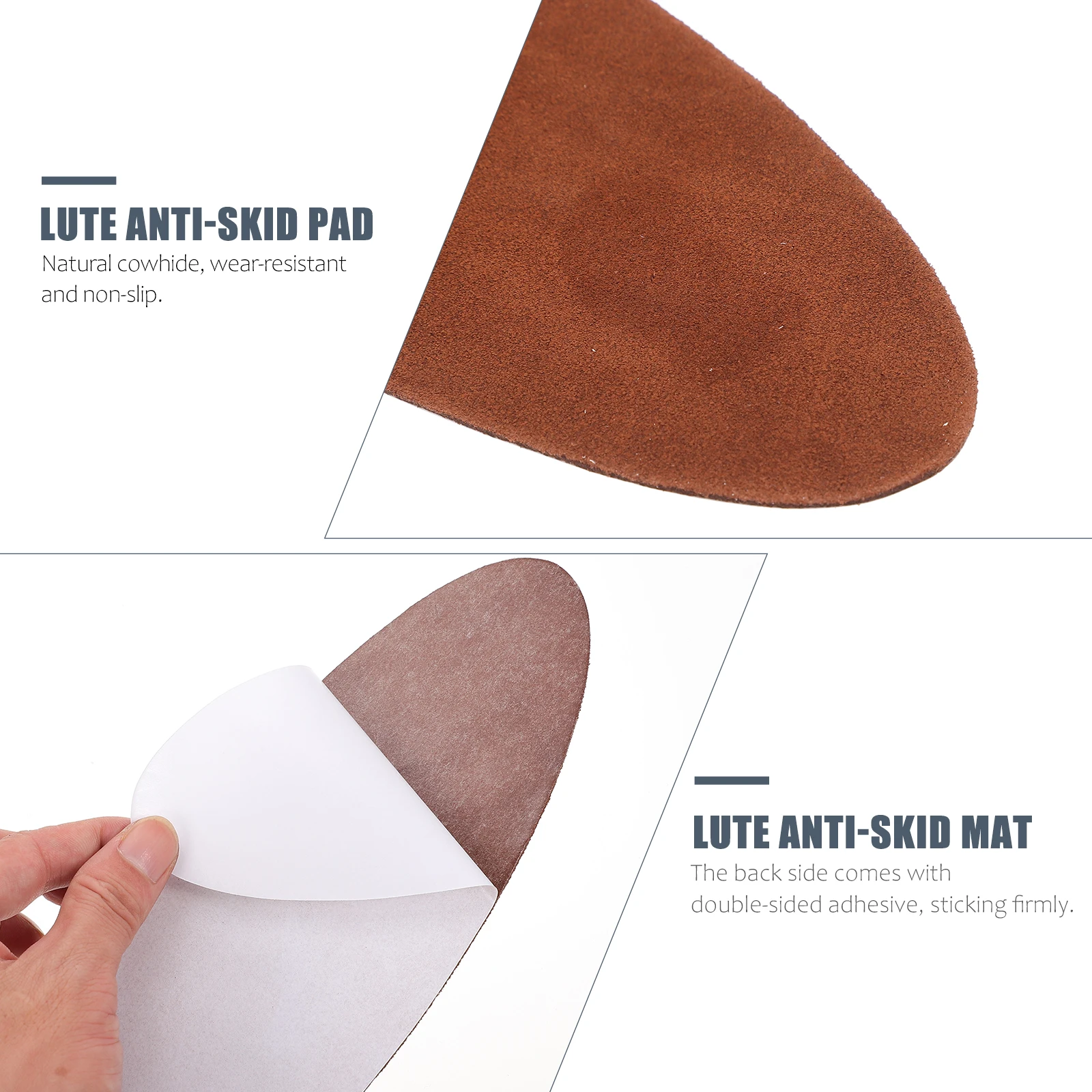

Lute Anti- Skid Cushion Musical Instrument Mat Instruments Accessories Bass Guitar Foot Nonslip