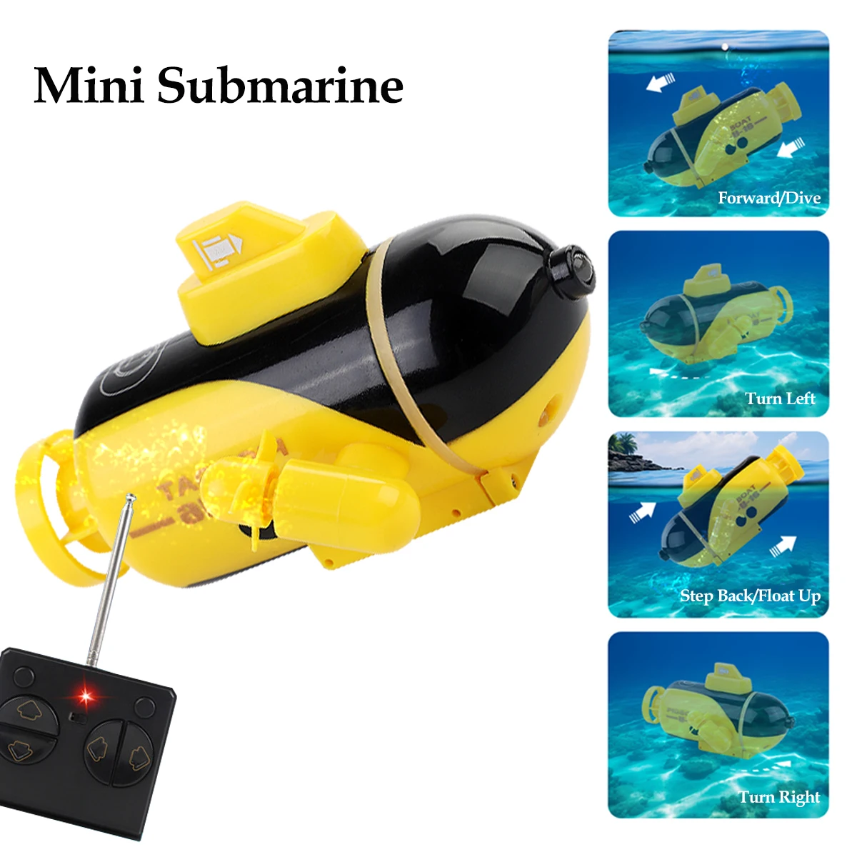 Mini-onderzeeër speelgoed met  - Rc Submarine Water recensie en prijs