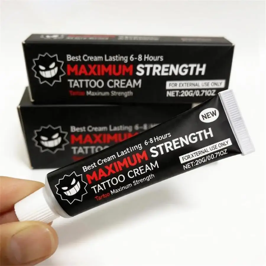 Tattoo Care Cream Maximum Strength Long-Lasting Moisturizing Anti Scar Formula, Pre-Permanent Makeup & Piercing Skin Care
