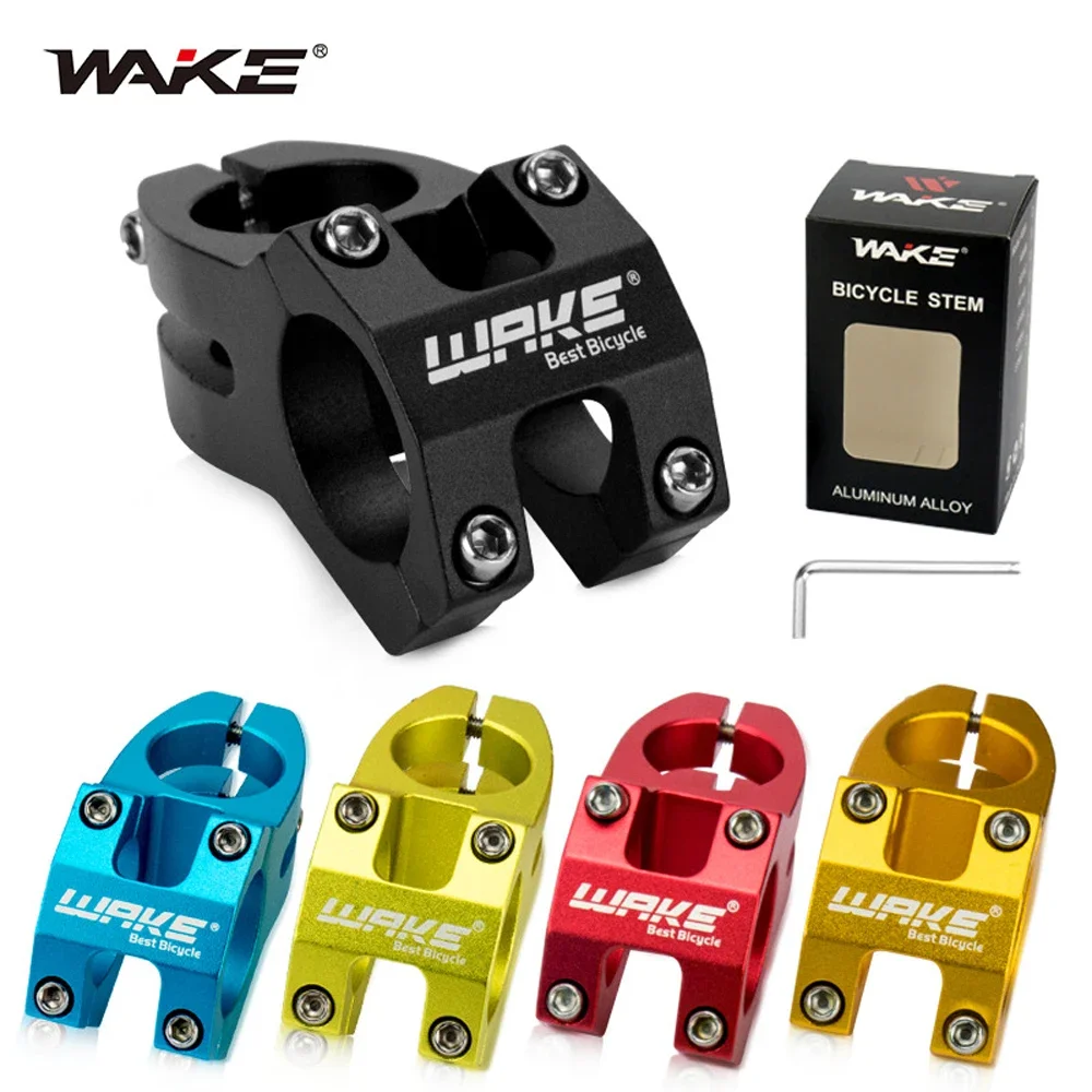 Wake MTB Road Bike Hollow Riser Quick Drop Short Handle 31.8mm High-strength Climbing Riser Bicycle Accessories