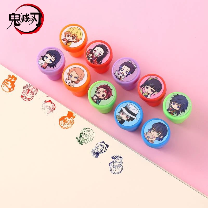 شعبية شيطان القاتل لطيف الفتيان والفتيات ختم طالب القرطاسية هدية Kochou Shinobu Rengoku Kyoujurou أنيمي المحيط الهدايا