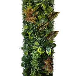NEW 3D  40CM * 120CM Artificial Green Plant Wall Panel Plastic Lawn Carpet Garden Home Background Wall Decoration