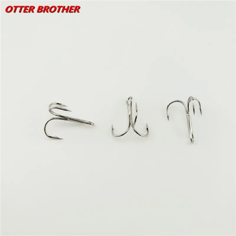 

10/20pcs Black Fishing Hook 2# 4# 6# 8# 10# 12# High Carbon Steel Treble Overturned Hooks Round Bend Bass Treble Fishing Tackle