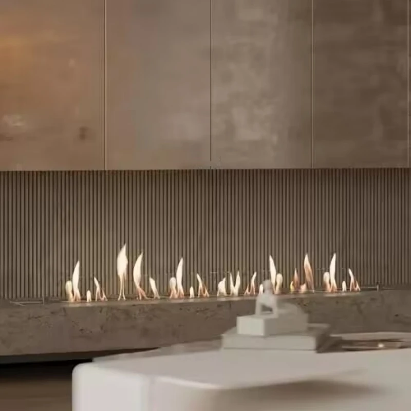 

tuya wifi kamin stoves bioethanol burner electric biofuel fires ethanol fireplaces