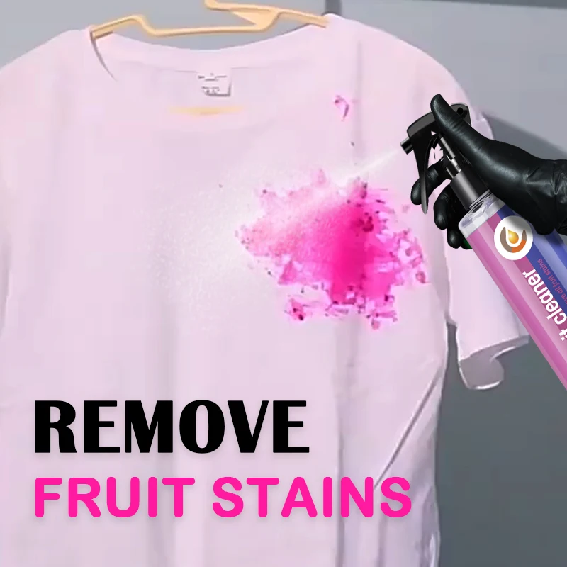 

Fruit Juice Stains Remover for Baby Clothes JB-XPCS H3 Dry Cleaner Spray Laundry Conditioner Washing ClothesHome