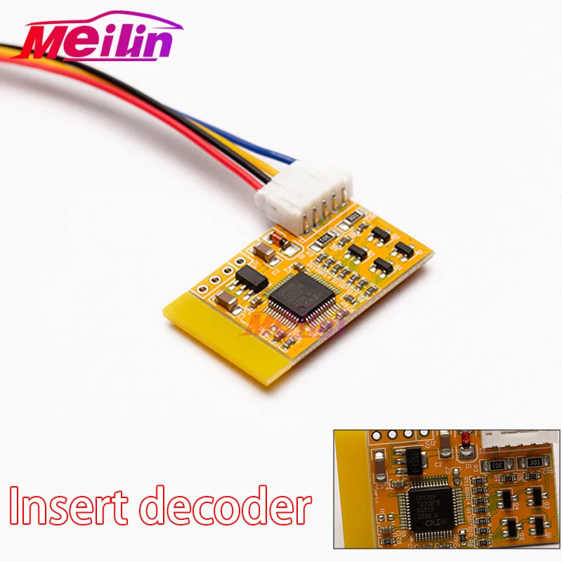 Suitable for Audi decoder A4LQ5A6A5Q3 multifunctional steering wheel upgrade, new steering wheel decoder conversion