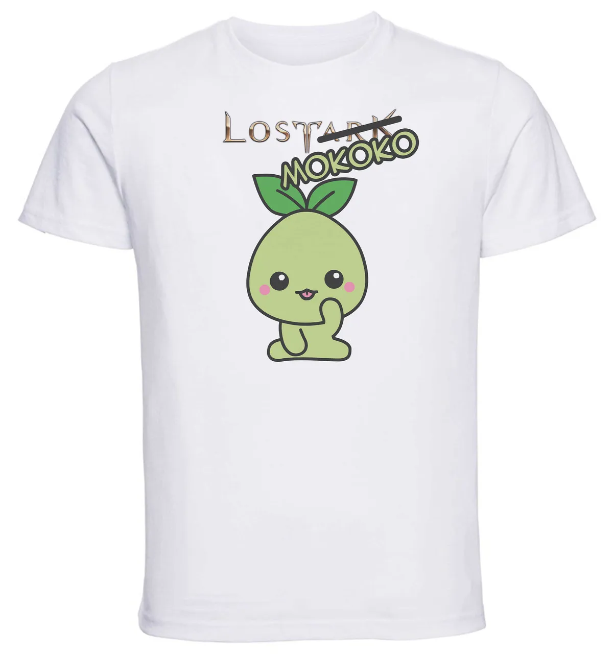 T-Shirt Unisex White - Lost Ark - Mokoko Seed