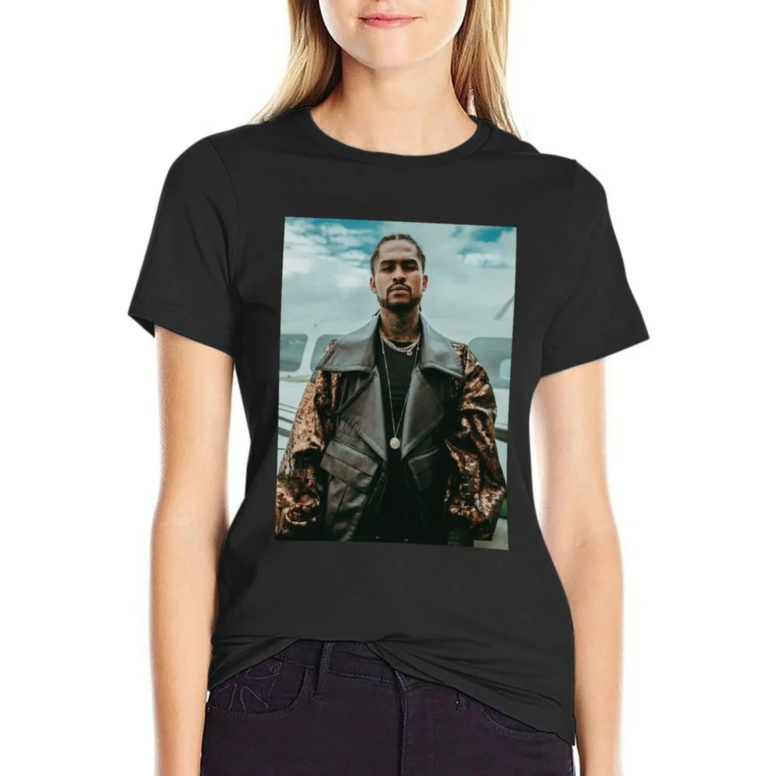 

Dave East - T-Shirt female aesthetic clothes tops t shirt dress Women