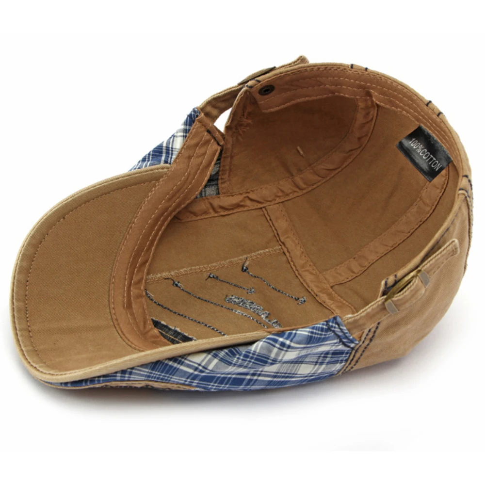 HT5143 Baskenmützen für Männer und Frauen Vintage Künstler Maler Baskenmütze Unisex Verstellbare Ivy Flachmütze 2026 Neue Frühling Sommer Herbst Baskenmütze – Detail 9