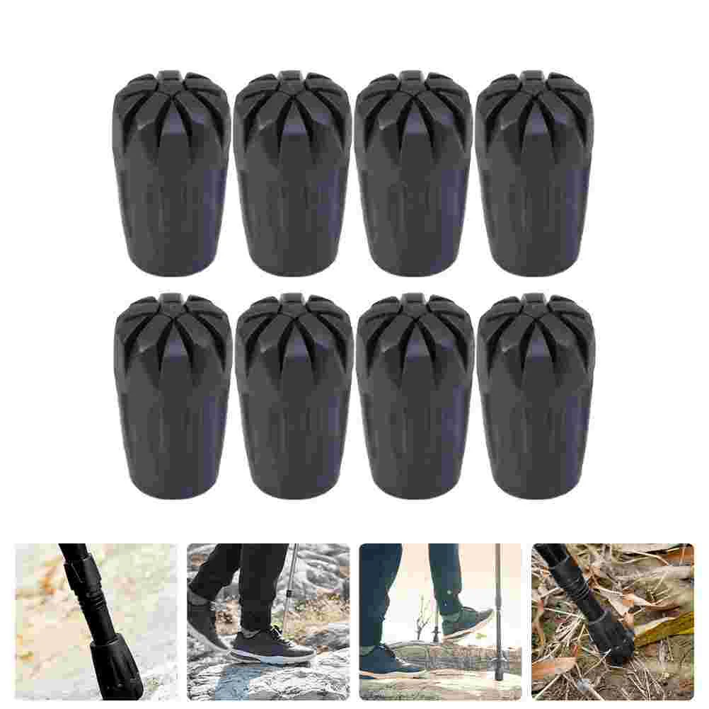 

8 Pcs Hiking Accessories Trekking Pole Tip Set Wear-Resistance Foot Cover Boots