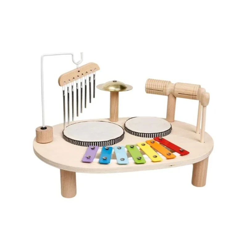 tavolo-da-gioco-in-legno-con-strumenti-a-percussione-per-bambini-dotato-di-tamburi-barre-sonore-e-xilofono