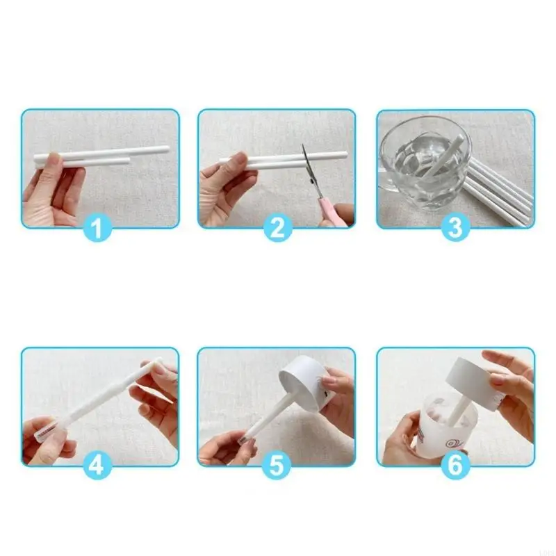 U0DE Umidificador Filtro Cotonete Núcleo USB Air Ultrasonic Aroma Difusor SpongeStick