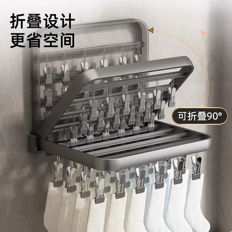 Folding drying rack Wall hanging socks Drying rack