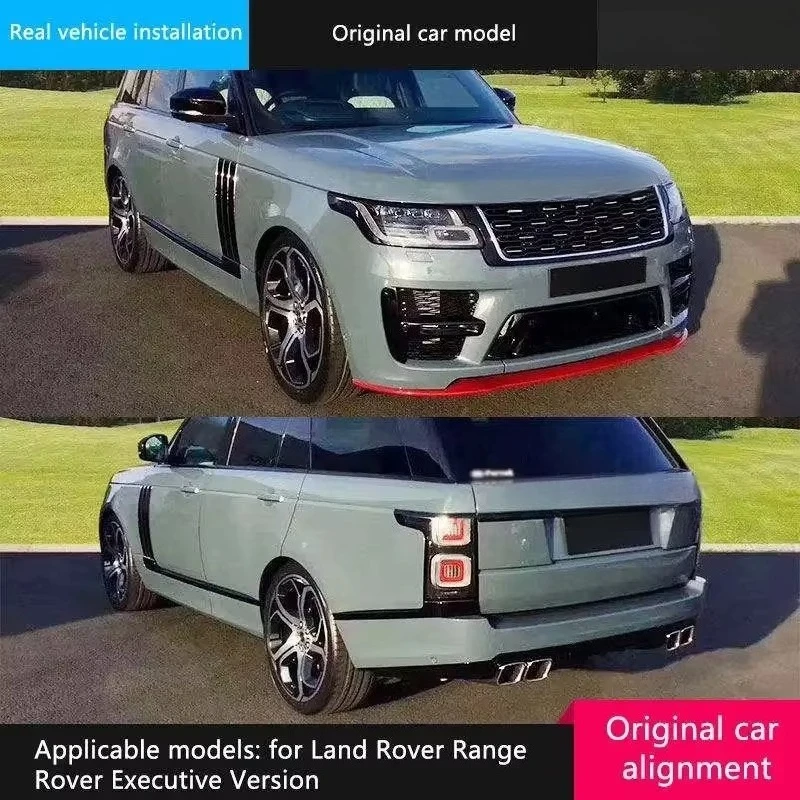 Auto Body Kit Front and Rear Bumpers for  Range Rover Executive Version Modified SVO Old Style Modified New Surround
