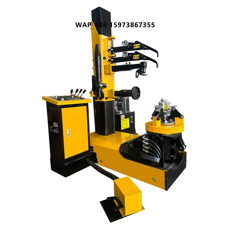 High Cost-Effective Vertical Electric Truck Tire Repair Machine Professional Full-Automatic Tyre Changer for Auto Repair Shops