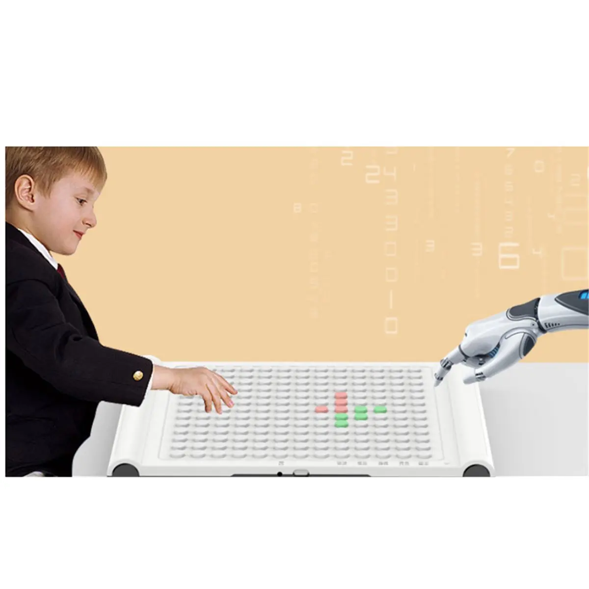 Electronic Chess Board, Smart Portable Chessboard WithAI Games for All Skill Levels, Includes Drawing Board