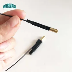 2Pcs 3.9cm*0.42cm*0.42cm Spark Electronics Piezo Igniter For Dupont Lighters Parts Replacement