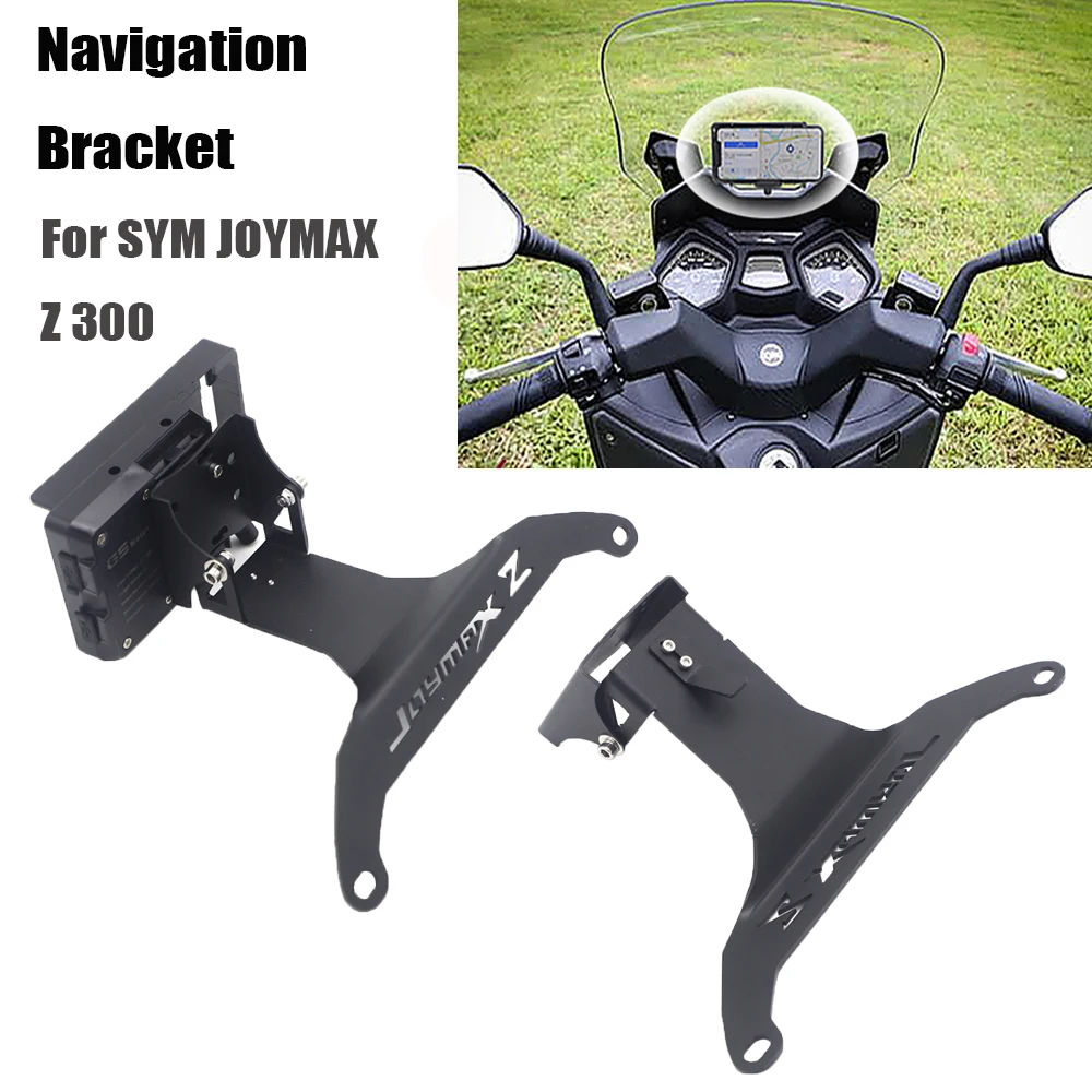 

NEW Motorcycle Windshield Mount Navigation Bracket GPS For SYM JOYMAX Z 300 Smartphone Holder