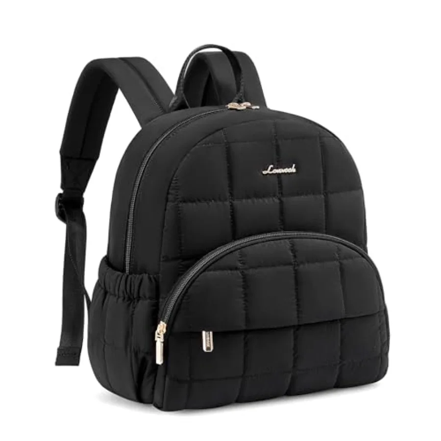 

Small Backpack Purse for Women Mini Puffer Backpack with Anti-theft Pocket Lightweight Quilted Casual Daypack for Daily Work an