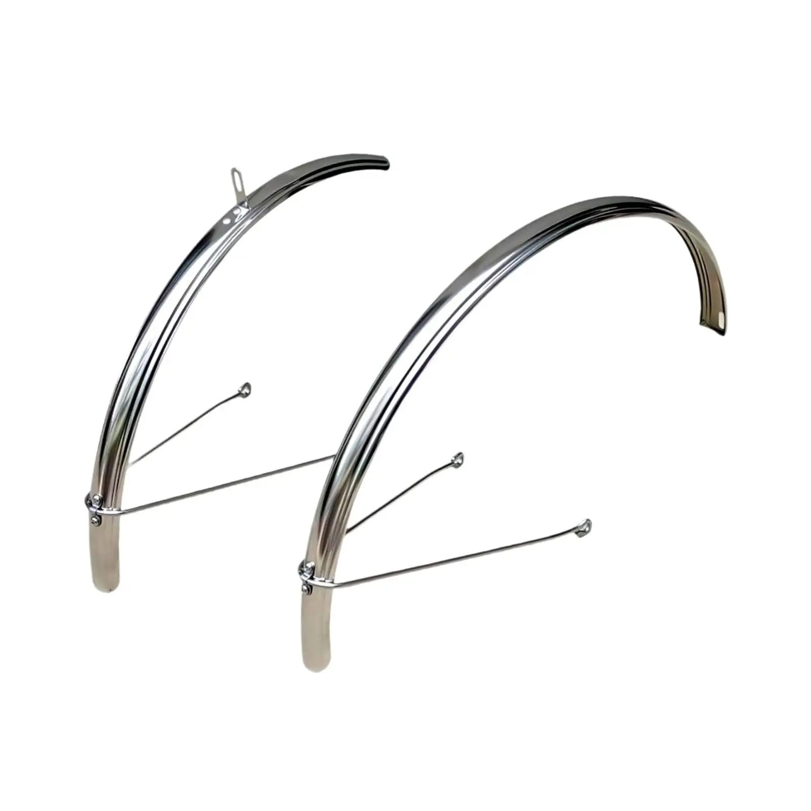 

Bike Mudguard Stainless Steel Fender Accessory High Performance for Electric Bicycles 20 Inch Wheel Outdoor Use