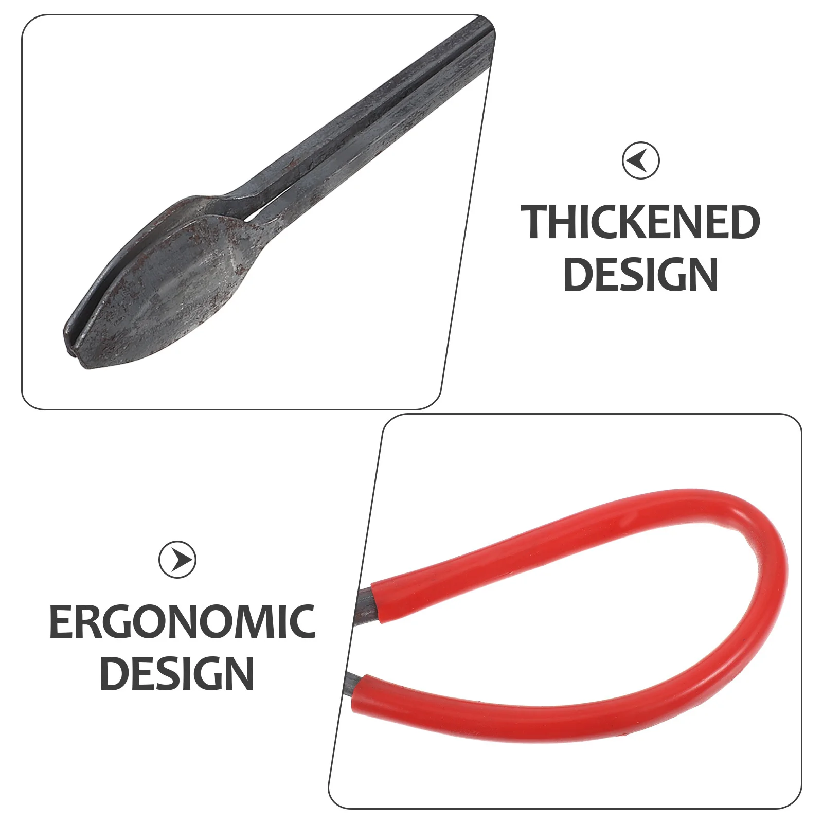 ملقط الحطب 21.2 الحطب المنتزع الثقيلة سجل الموقد ملقط لإشعال النار النار حفرة النار في الهواء الطلق داخلي